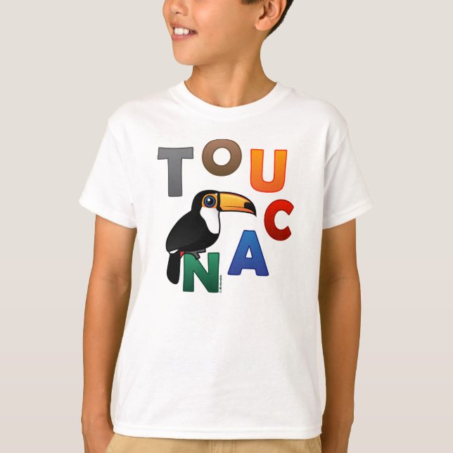 T-shirt Toucan coloré (Devant)