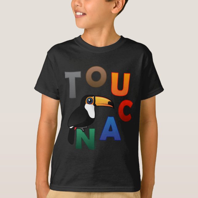 T-shirt Toucan coloré (Devant)