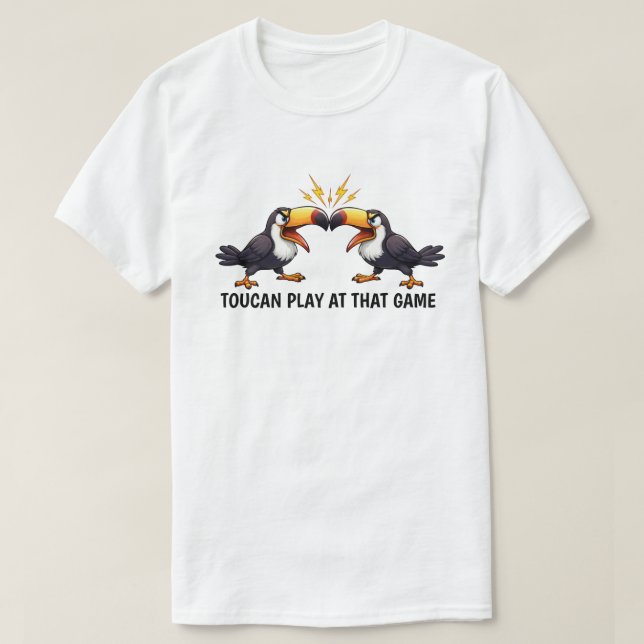 T-shirt Toucan Drôle Unisexe  (Design devant)