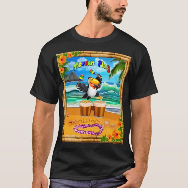 T-SHIRT TOUCAN JOUER (Devant)
