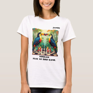 T-shirt Toucan Jouer à ce jeu-échecs personnalisable