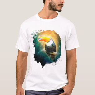T-shirt Toucan Oiseau Animal Vie Sauvage Forêt Nature