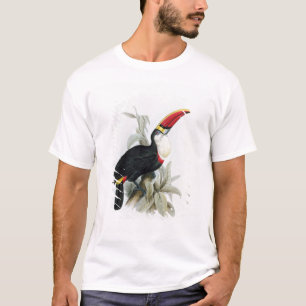 T-shirt Toucan Rouge-Affiché, 'd'une monographie du Rampha