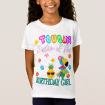T-Shirt Toucan Sister of the Birthday    GirlT-Shirt<br><div class="desc">Toucans Love!. Ce design est mignon,  coloré,  unique et original spécial pour fêter un anniversaire avec un thème tropical où le Toucan est l'élément principal. L'été approche et préparez tout à fêter de façon importante.</div>