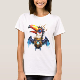 T-shirt Toucan Steampunk au Clair de Lune. 