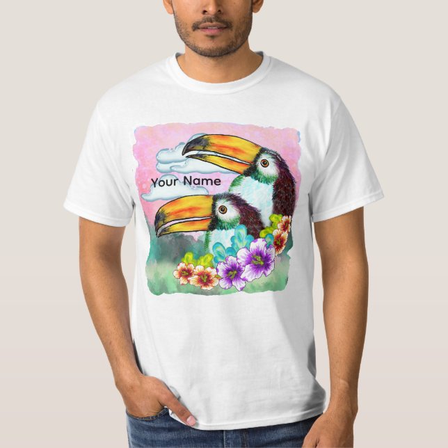 T-shirt Toucan Tropical (Devant)