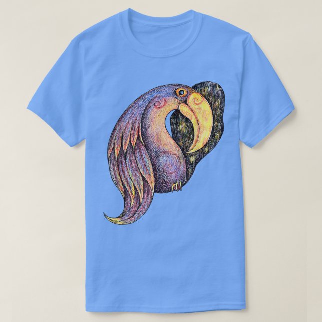 T-shirt Toucan Tshirt, Fairy Toucan Art Tee, Toucan Lover (Design devant)