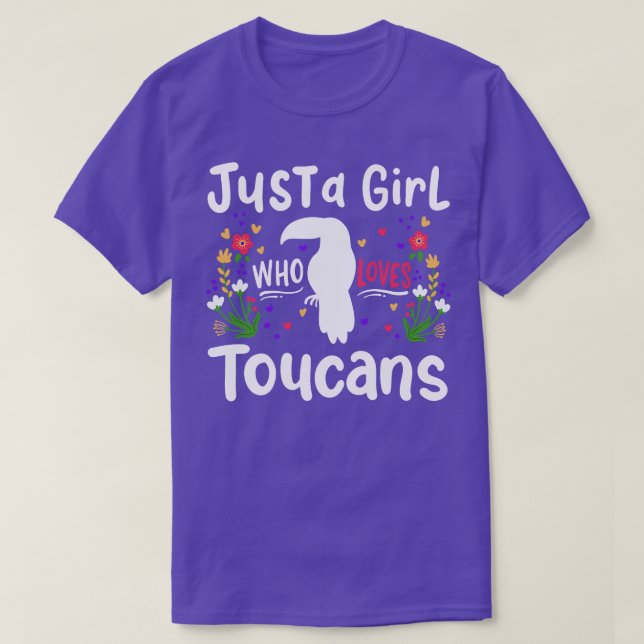 T-shirt Toucans Toucan Lover 2 (Design devant)