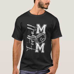 T-shirt Touchdown Foot US Maman Jour de Match Thanksgiving