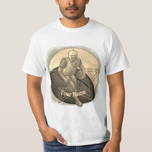 T-shirt Touchdown football  (Devant)