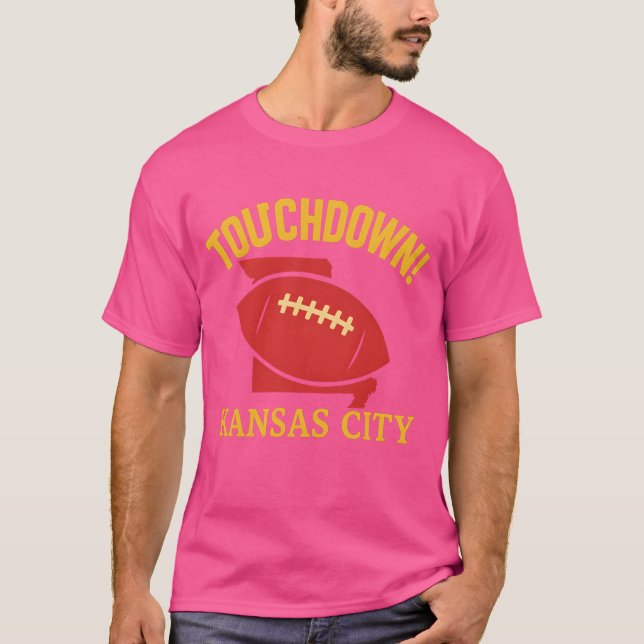 T-SHIRT TOUCHDOWN! KANSAS (Devant)