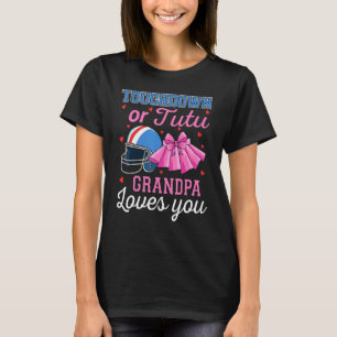 T-shirt Touchdown Ou Tutu Grand-pa Vous Aime Football Gend