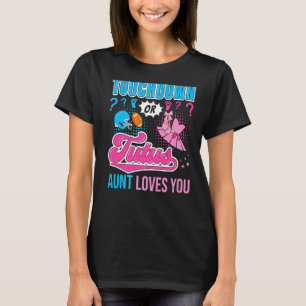 T-shirt Touchdown ou Tutus Aunt vous aime Nouveau bébé Gen