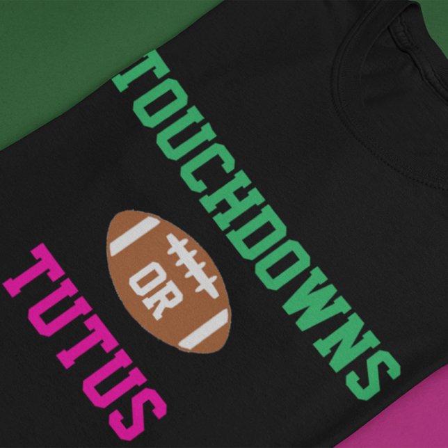 T-shirt Touchdowns ou Tutus Révélation du sexe (Créateur téléchargé)