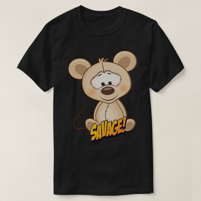 T-shirt Touche de souris Kawaii (Design devant)