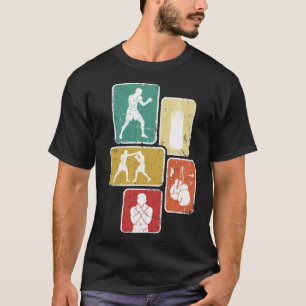 T-shirt Touche-moi et ta première leçon de boxe est gratui