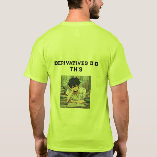 T-shirt Touché par le calcul | Trauma académique