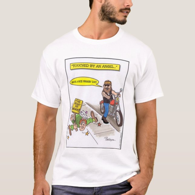 T-shirt Touché par un ange (Devant)