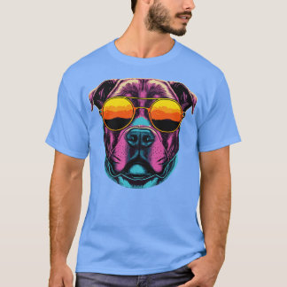 T-shirt Touche Sunset Retro