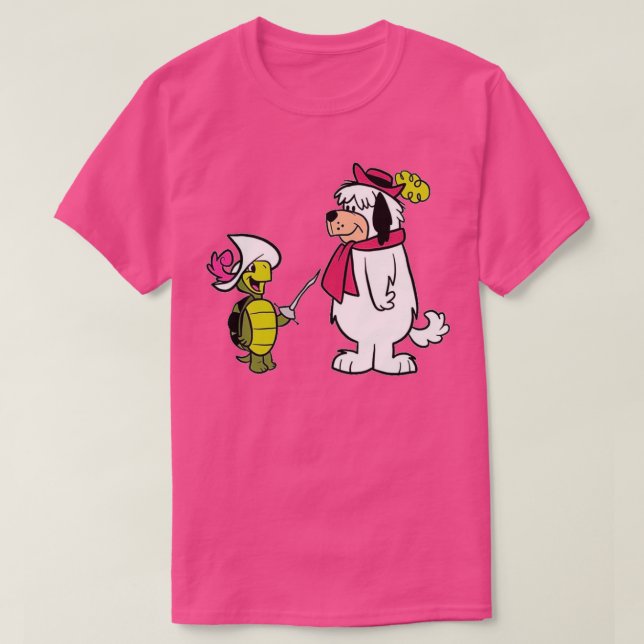 T-shirt Touche Turtle et Dum Dum noir (Design devant)