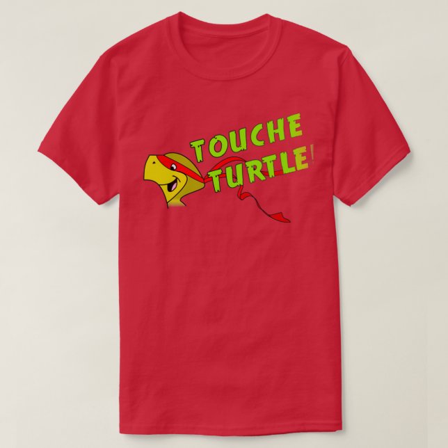 T-shirt Touche Turtle Le TNMT Original (Design devant)