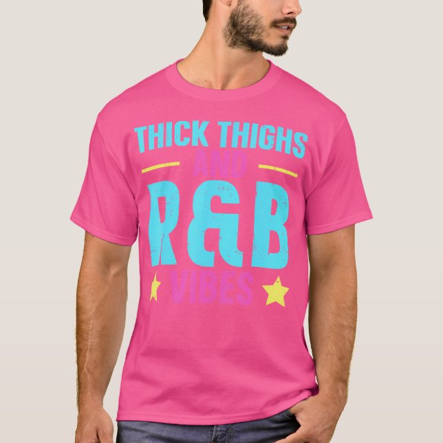 T-shirt Touches Épais Vibes Rb (Devant)