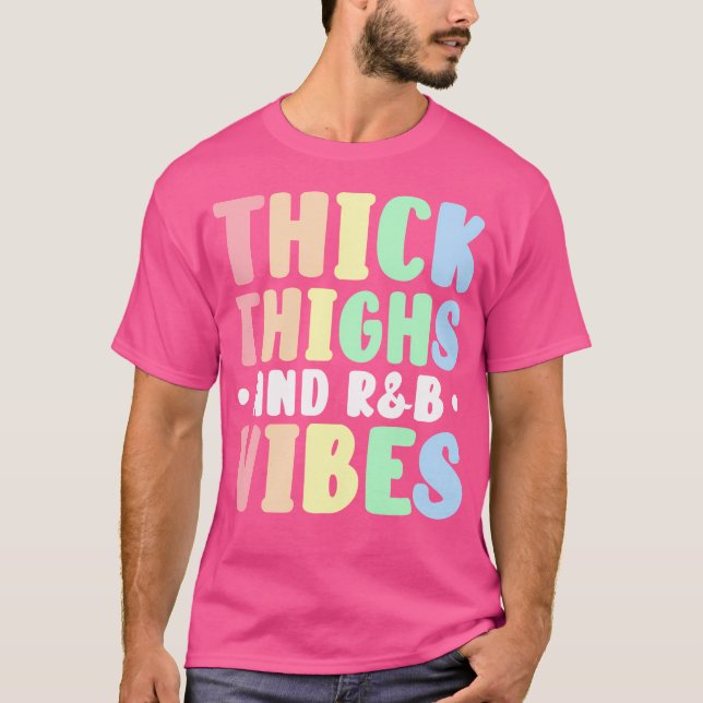 T-shirt Touches Épais Vibes Rb (Devant)
