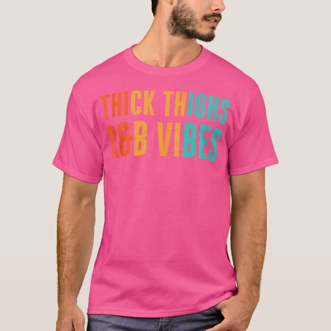 T-shirt Touches Épais Vibes Rb (Devant)