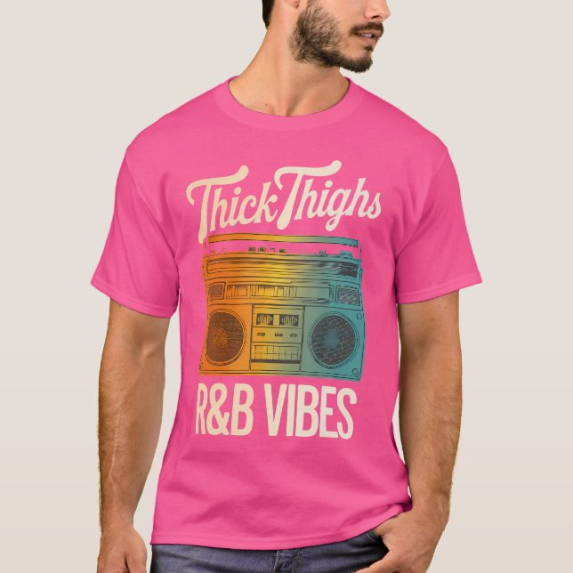 T-shirt Touches Épais Vibes Rb (Devant)