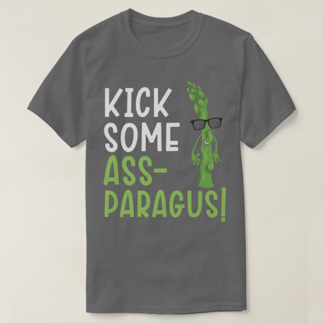 T-shirt Touchez Quelques Asparagus Asparagus Vegetaria (Design devant)