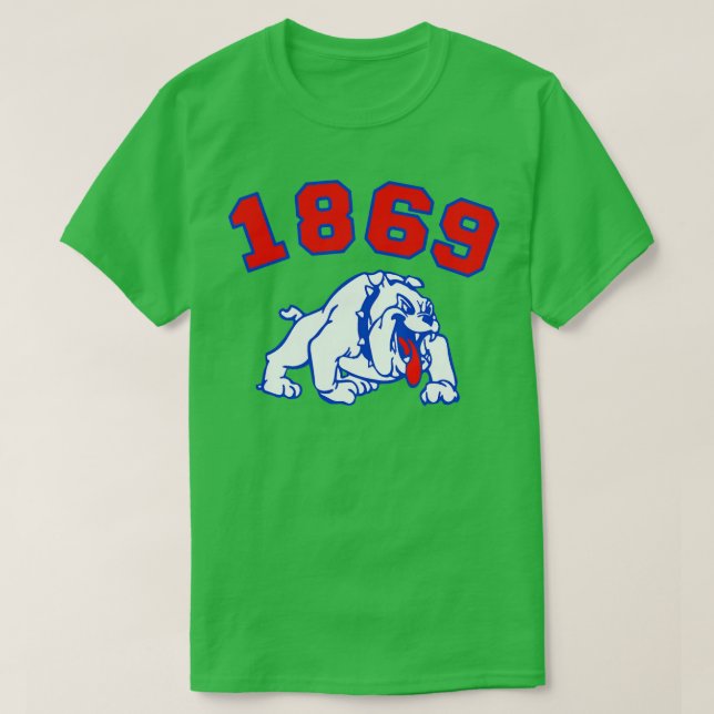 T-shirt Tougaloo 1869 College Apparel 5 (Design devant)