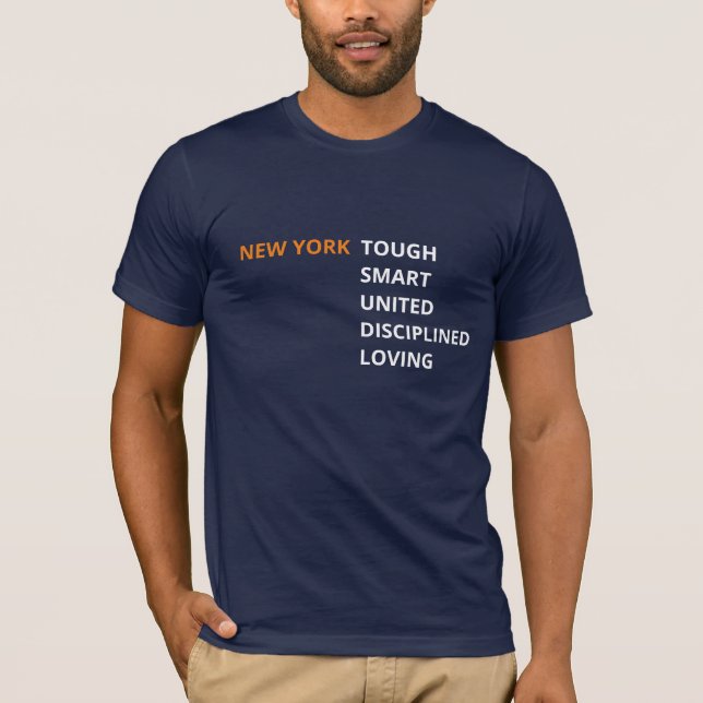 T-shirt Tough New York (Devant)