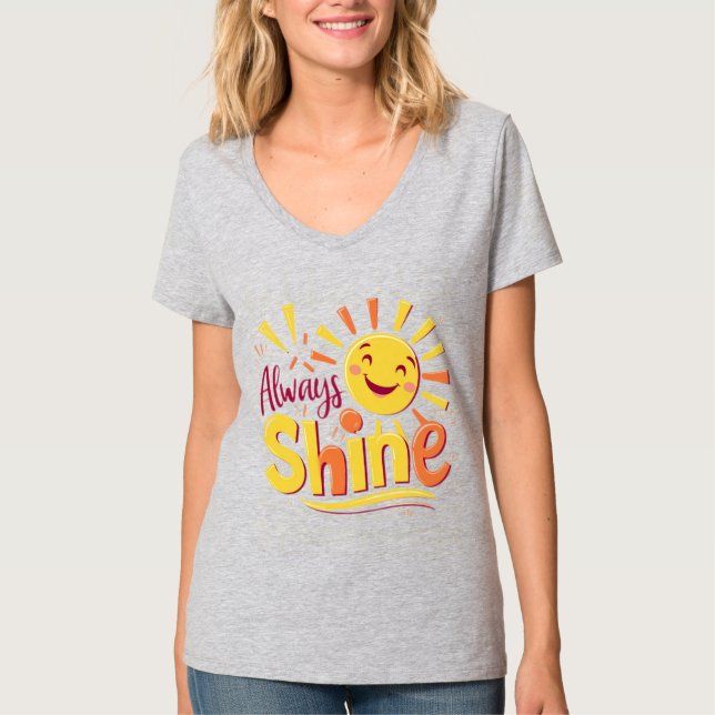T-shirt Toujours briller (Devant)