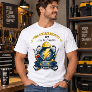T-shirt Toujours choquant à 40 ans Fête d'anniversaire d'é