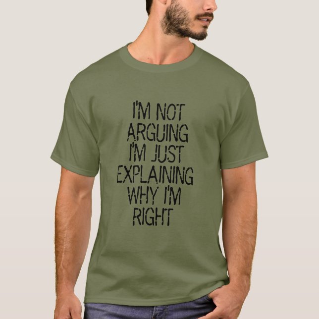 T-shirt Toujours correct (Devant)