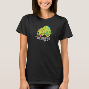 T-shirt Toujours Différent Lézard Caméléon Geckos Reptile