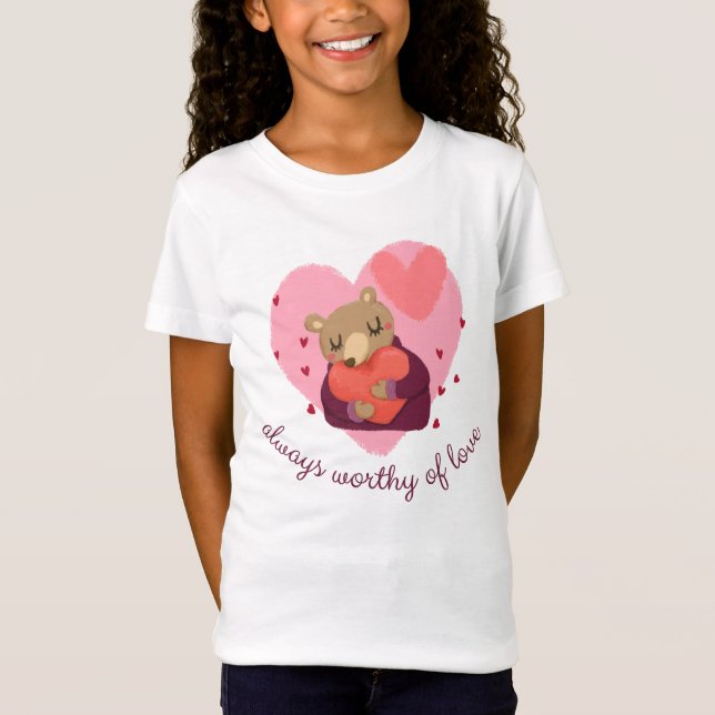 T-Shirt Toujours digne d'amour (Devant)