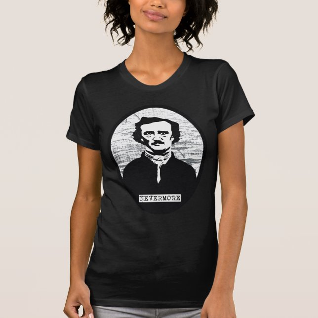 T-shirt Toujours Edgar Allan Poe (Devant)