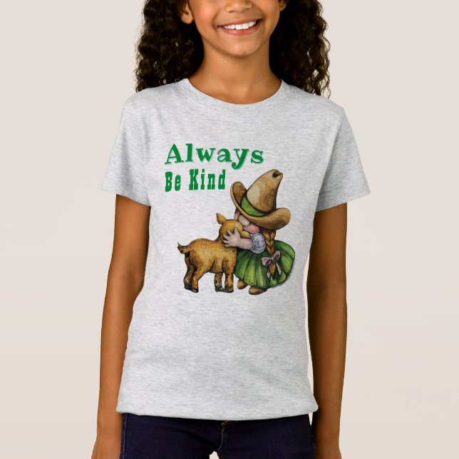 T-Shirt Toujours être gentil (Devant)
