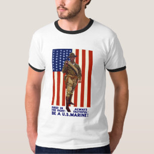 T-shirt Toujours fidèle -- Soyez une marine des États-Unis