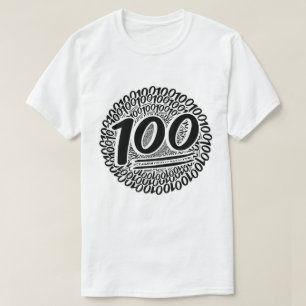 T-shirt Toujours garder 100