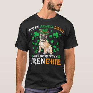 T-shirt Toujours Heureux Avec Un Grand Chien Français De C