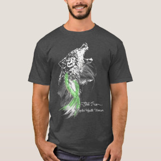 T-shirt Toujours je monte la santé mentale guerrier santé