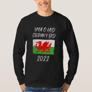 T-shirt Toujours là Coupe du Monde Galles, Football du Pay