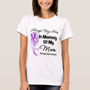 T-shirt Toujours mon héros dans la maman de mémoire -
