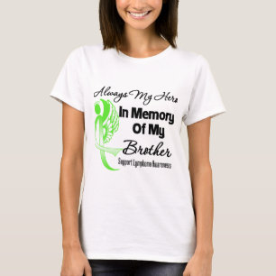 T-shirt Toujours mon héros dans le frère de mémoire -