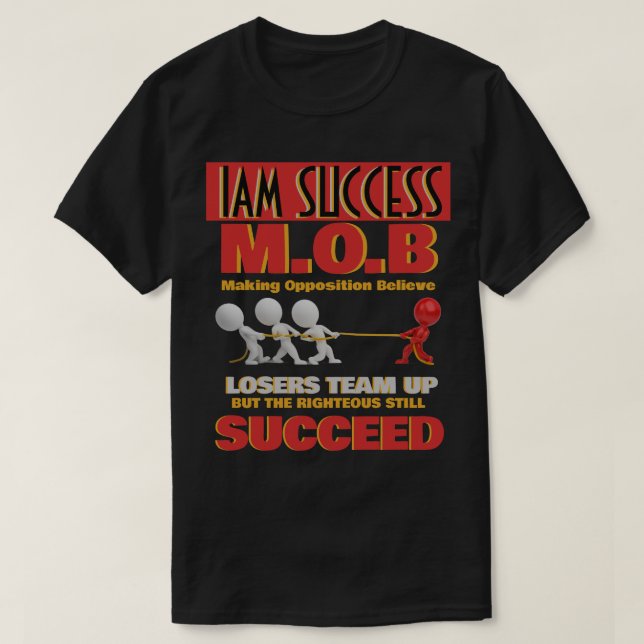 T-SHIRT TOUJOURS RÉUSSIR (Design devant)