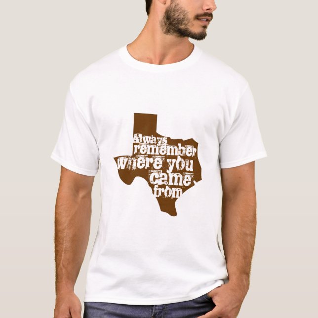 T-shirt Toujours se rappeler (Devant)