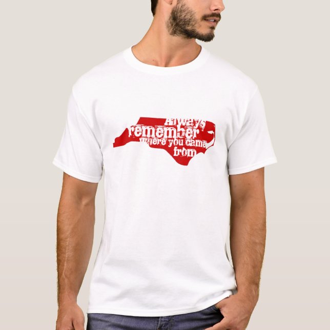 T-shirt Toujours se souvenir (Devant)