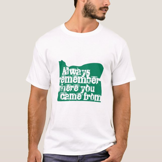 T-shirt Toujours se souvenir (Devant)